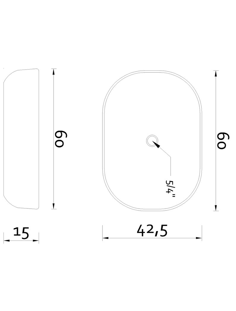 V_42 Bathroom Sink Concrete Sink Round Sink Bathroom Etsy