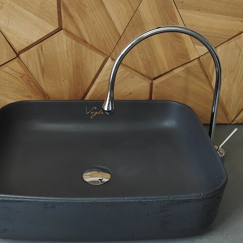 Concrete Vessel Sink Etsy