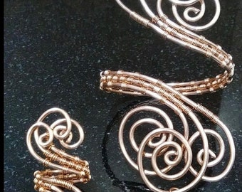 Copper Bracelet & Ring