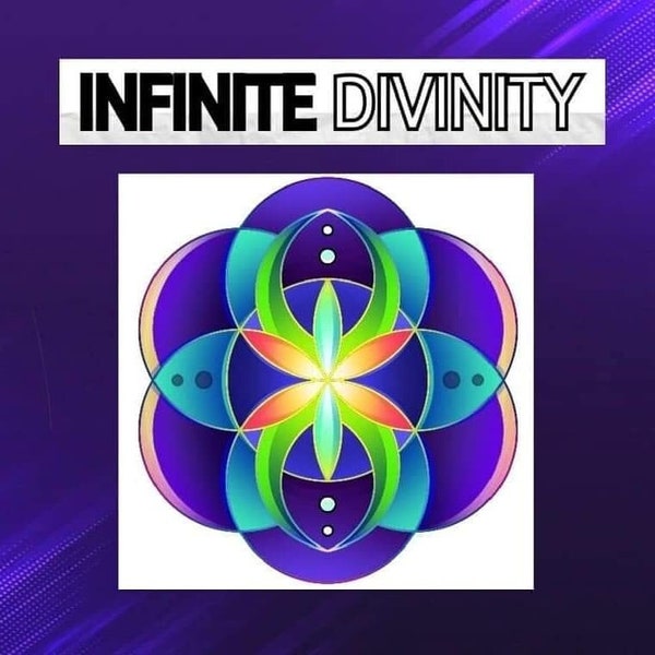 INFINITE DIVINITY logo sticker