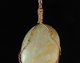 Sedimented Quartz Pendant