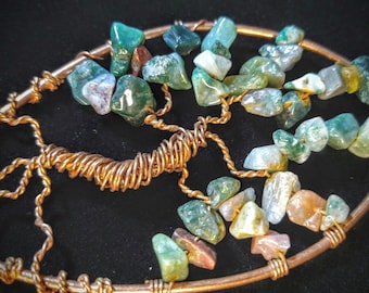 Aventurine Tree of Life Pendant