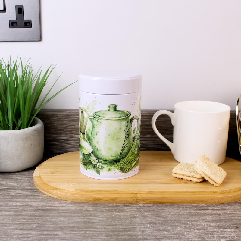 Tea Storage Sage Green - Etsy UK