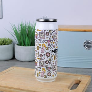 Midwife Mug/Travel Flask - Novelty Pregnancy Care Doctor Gifts - Tea/Coffee Cup Funny Personalised Presents image 10