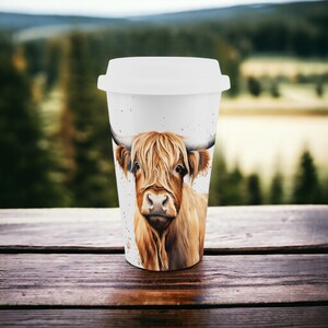 Ceramic coffee 2024 travel mug