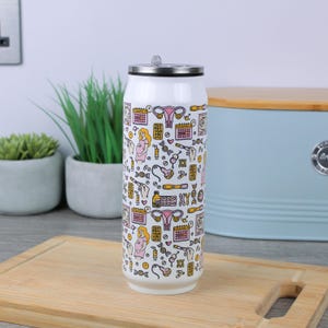 Midwife Mug/Travel Flask - Novelty Pregnancy Care Doctor Gifts - Tea/Coffee Cup Funny Personalised Presents image 12