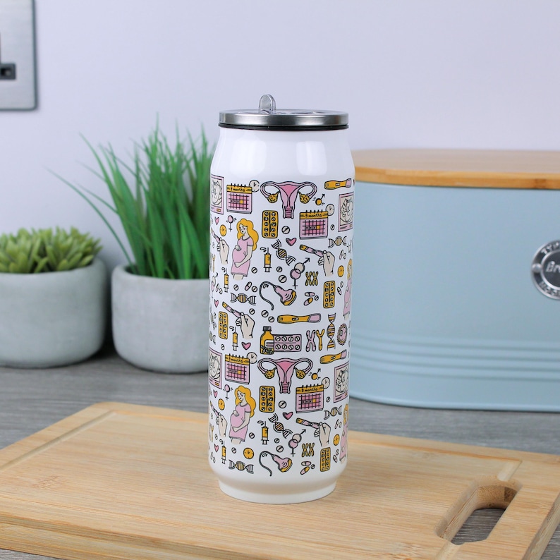 Midwife Mug/Travel Flask - Novelty Pregnancy Care Doctor Gifts - Tea/Coffee Cup Funny Personalised Presents image 12