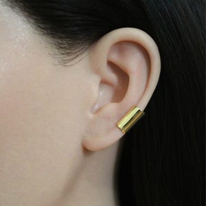 Gold Ear Cuff,No Piercing Ear Cuff,Cartilage Ear Cuff,Sterling Silver Ear Cuff