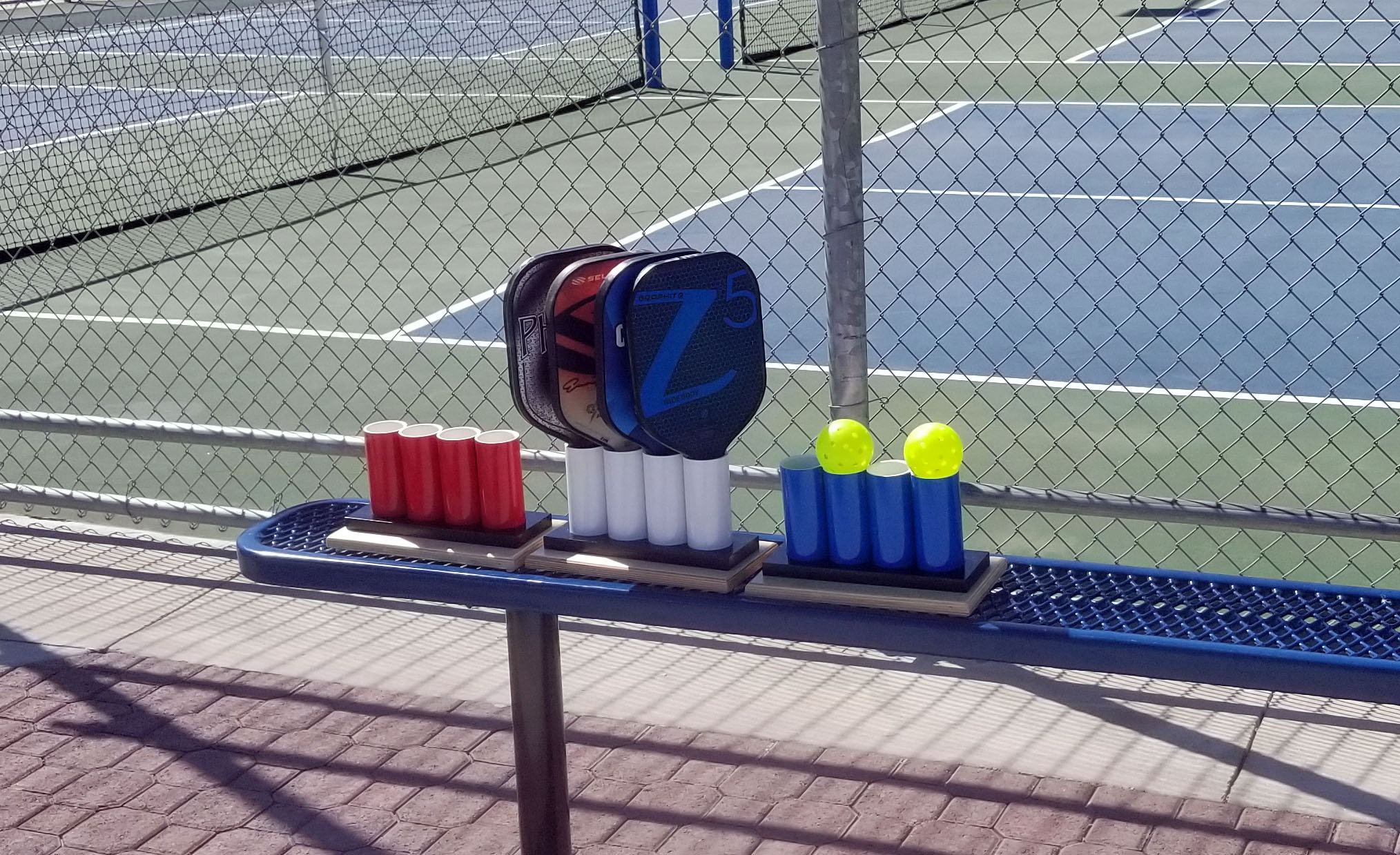 Indoor or Portable Pickleball Next Up Racks Etsy