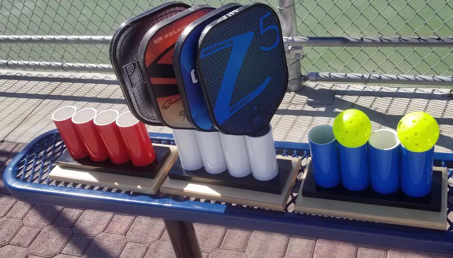 Indoor or Portable Pickleball Next Up Racks Etsy