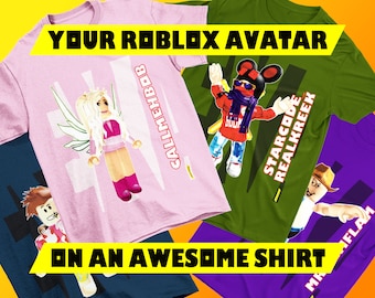 Roblox Character Etsy - how to make your avatar on roblox small