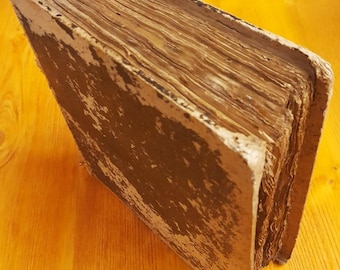 Antique German theological manuscript, 18th century