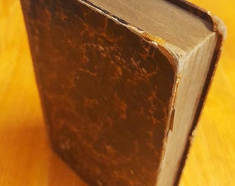 Ancient occult book "The Secrets of the Afterlife" by Dr. L.A. Cahagnet, 1851 - Spiritism, Magnetism, Handwritten Dedication