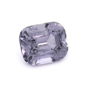 Natural Spinel 1.52 ct, Lavender, Cushion Shape, Precision Cut, Faceted Stone, Jewelry Gemstone, High-quality Faceted