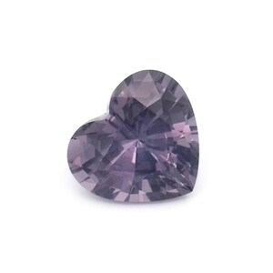 Natural Spinel 1.95 ct, Mystic-lavender, Heart Shape, Precision Cut, Faceted Stone, Jewelry Gemstone, High-quality Faceted
