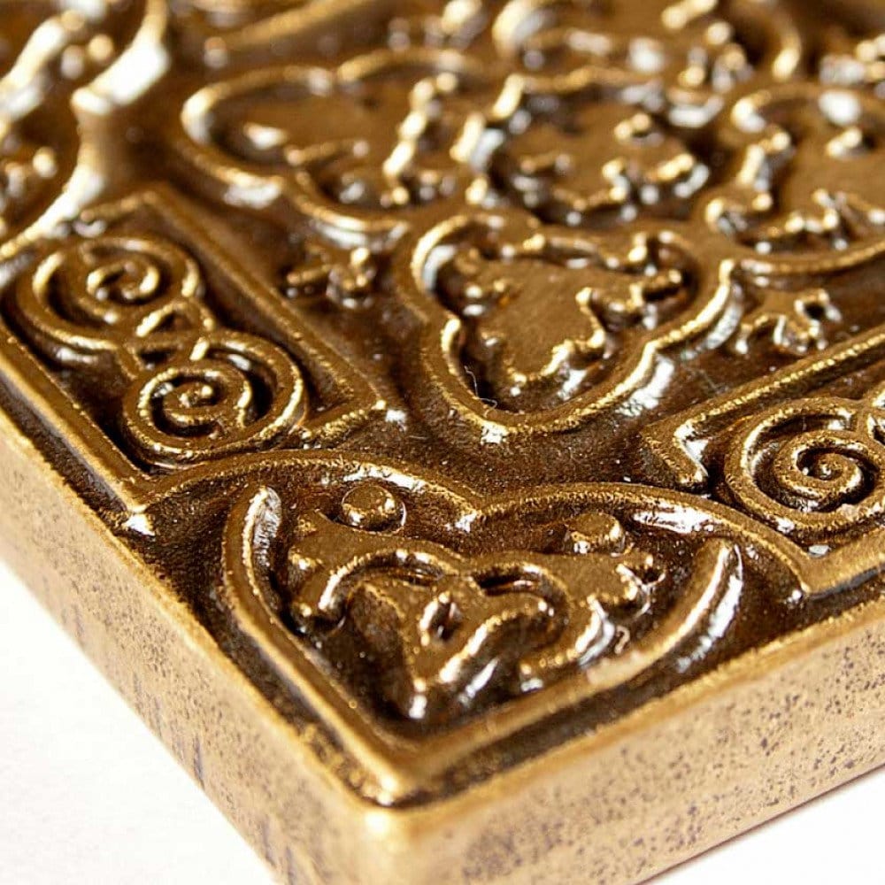 Decorative Metal Wall Tile pack of 6/12/18/24 brass or Etsy