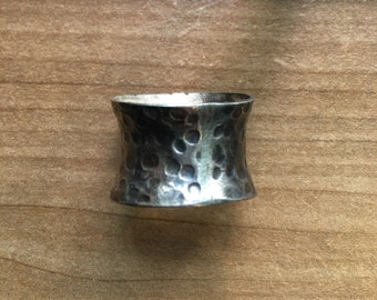 Banda de anillo de plata