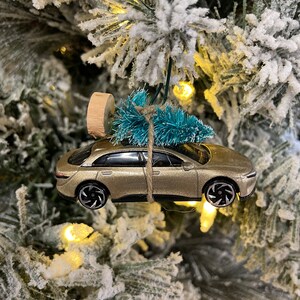 ルシッドエア ゴールドキャリー クリスマスツリー クリスマスオーナメント ホットウィール ギフトアイデア