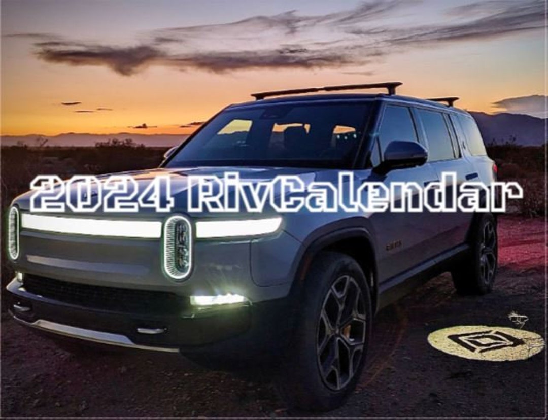 2025 Rivcalendar Unofficial Rivian Calendar R1T R1S Model Etsy