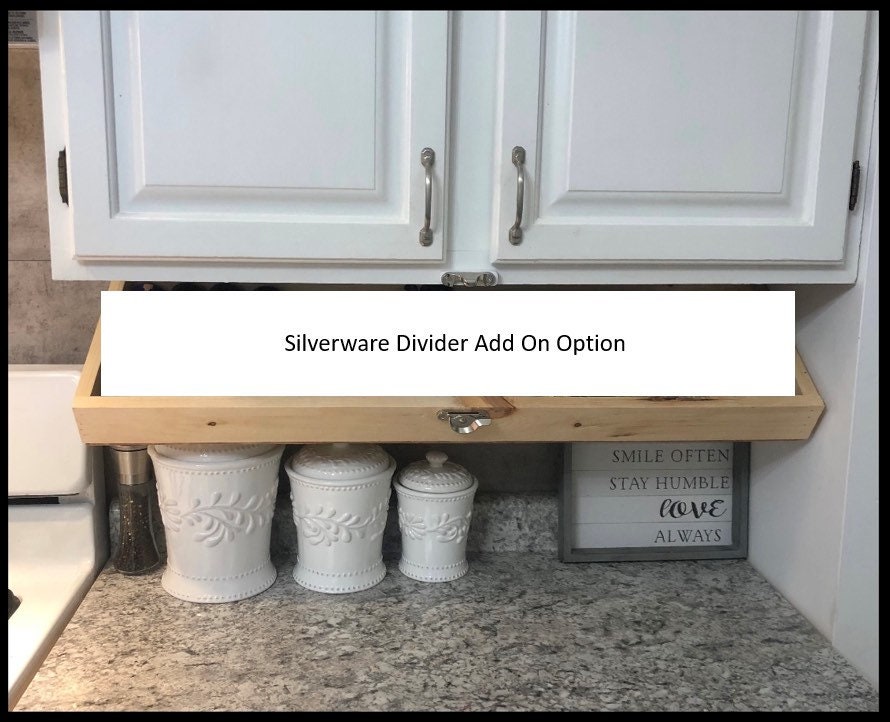 Spice Organization Silverware Divider Add on Option Etsy