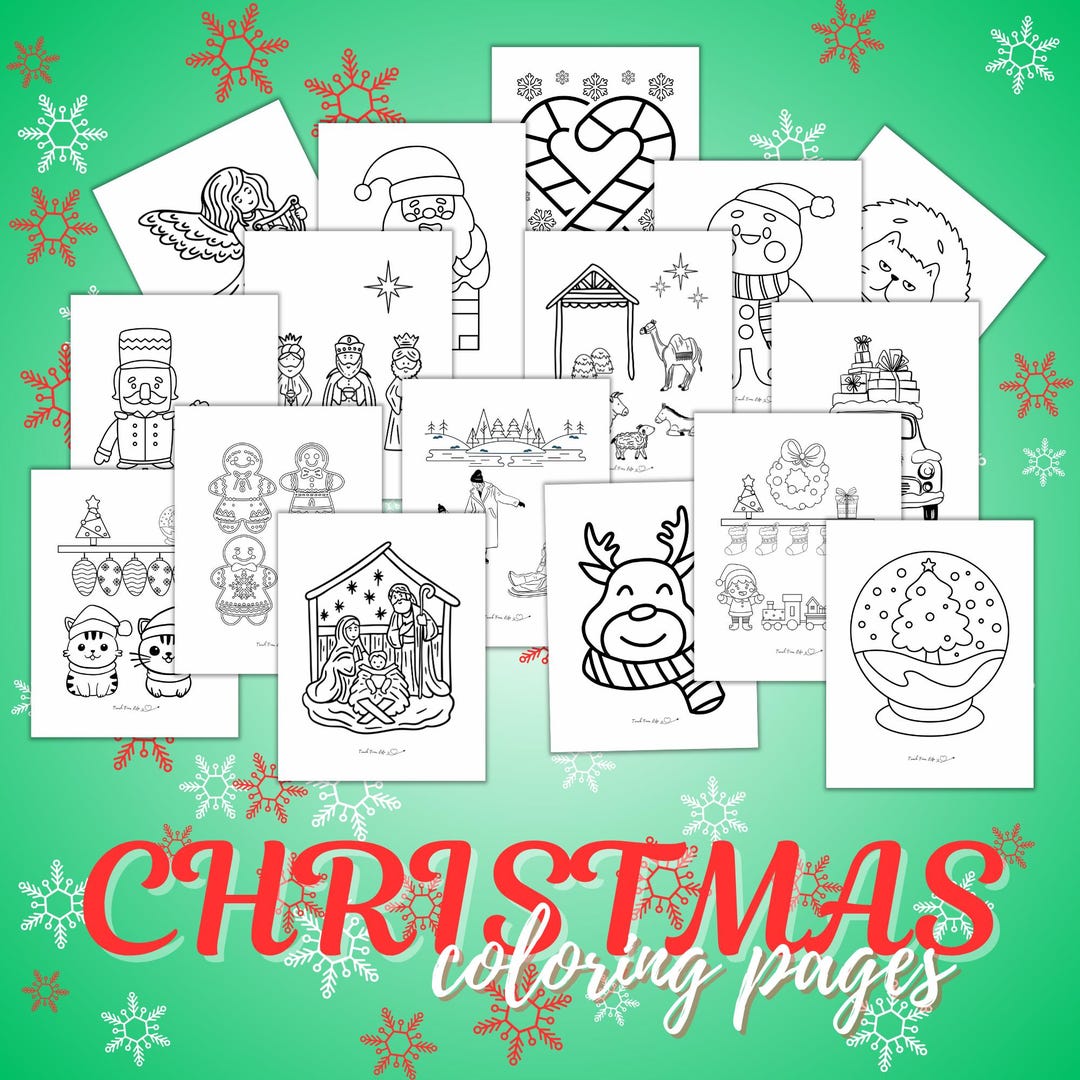 Printable Christmas Coloring Pages - Il 1080xN.6558458881 Nu9i 