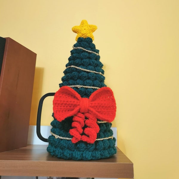 Sapin de noel amigurumi crochet pour decoration