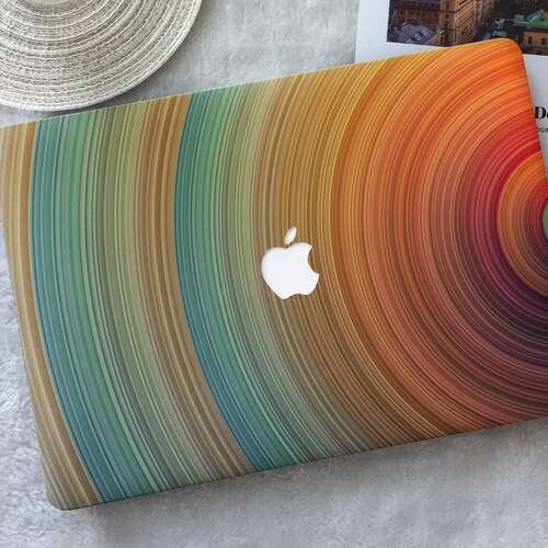 Art Modern Pastel Shapes Macbook Case Macbook Pro 13 2020 Etsy Canada