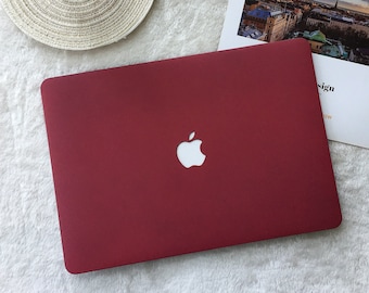 maroon macbook air case