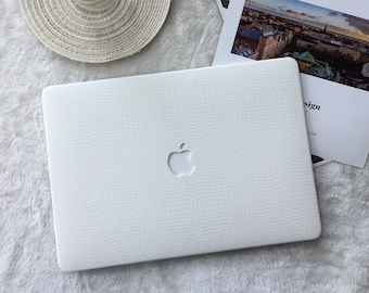 off white macbook pro case