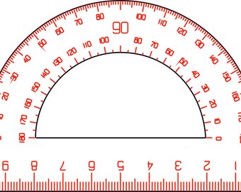 protractor bag etsy