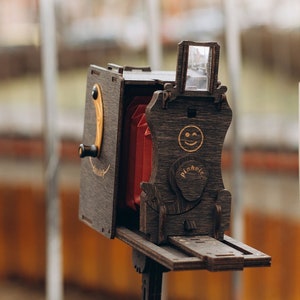 DIY Pinhole Instant Film Camera Kit: Self Assembly Vintage Style