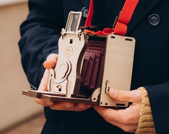 Kit fai da te per macchina fotografica con stampa istantanea: stile vintage steampunk