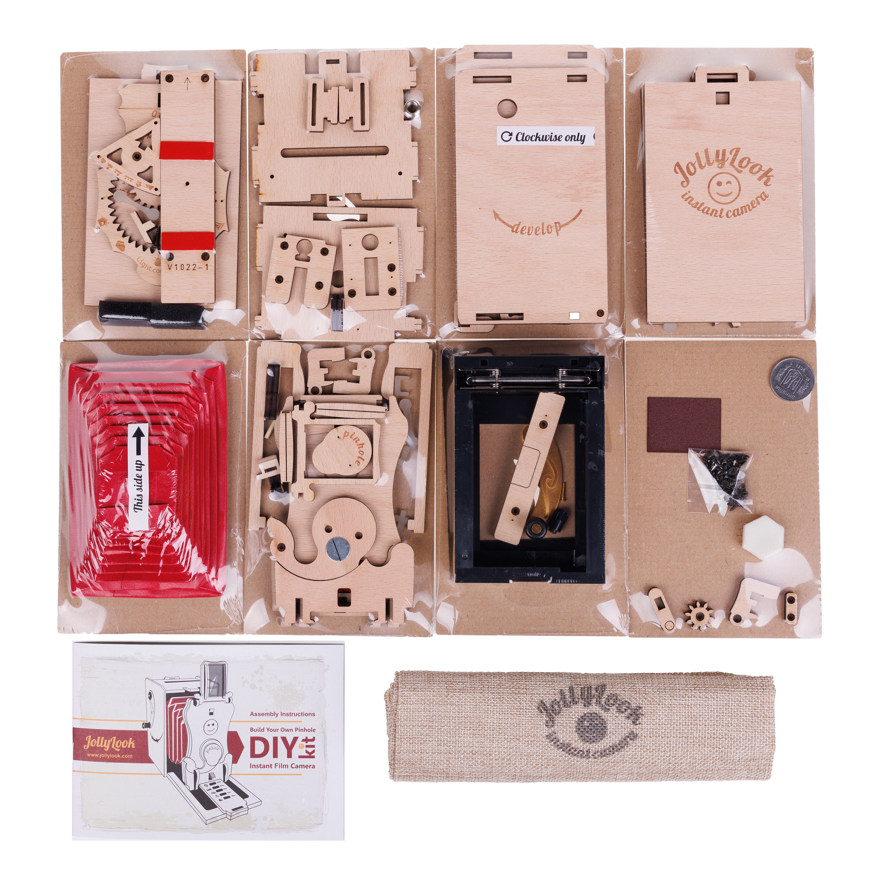 DIY Pinhole Camera Kit for Self-assembly and Painting