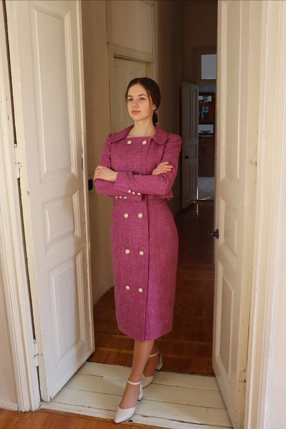 formal fall dress Long Sleeve Velour Gown With Scarf 12 / Merlot main image 1