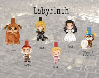 Labyrinth Bookmark - Etsy