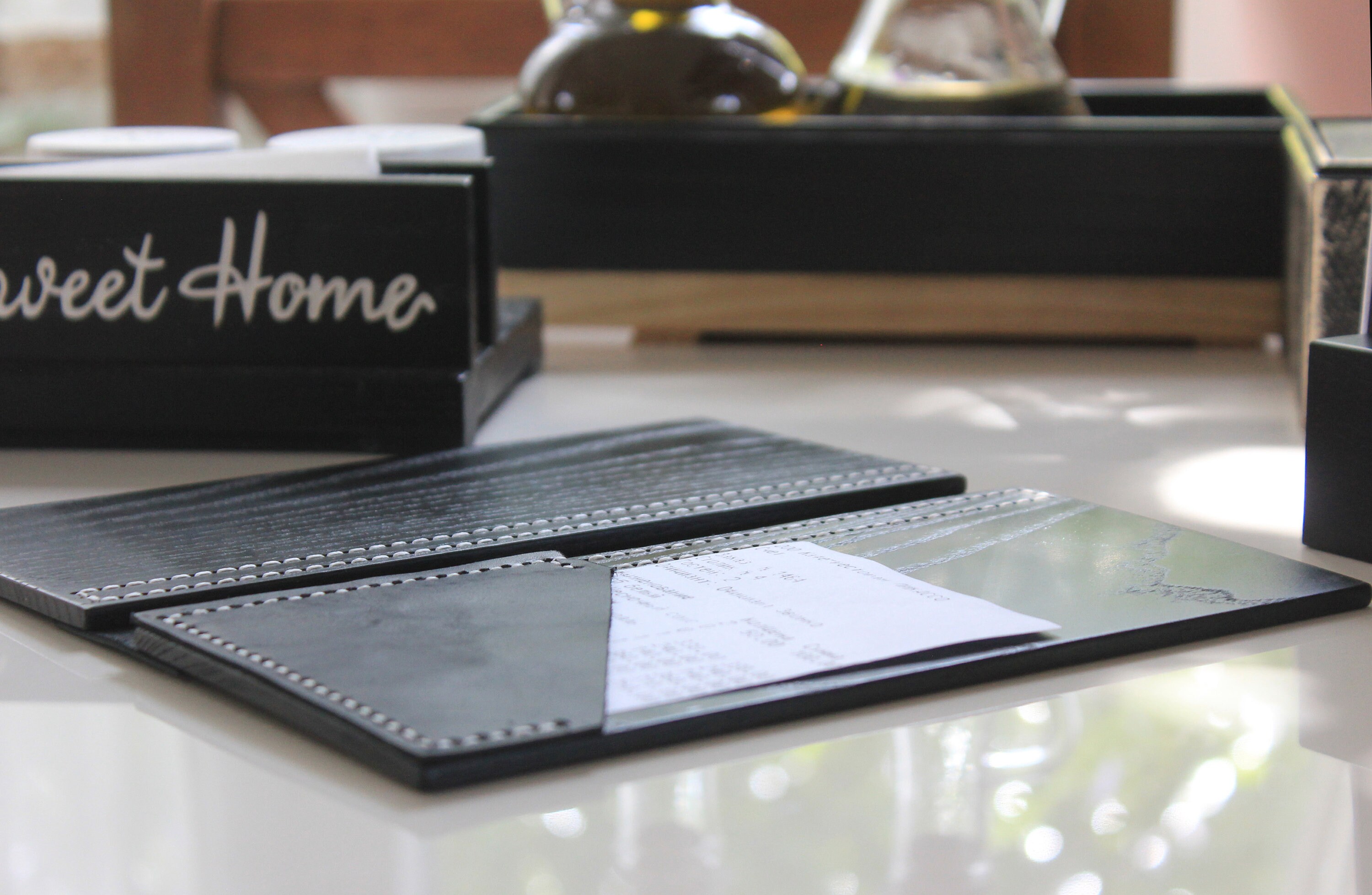 Check Presenter Check Holder Restaurant Check Holder Receipt Etsy UK