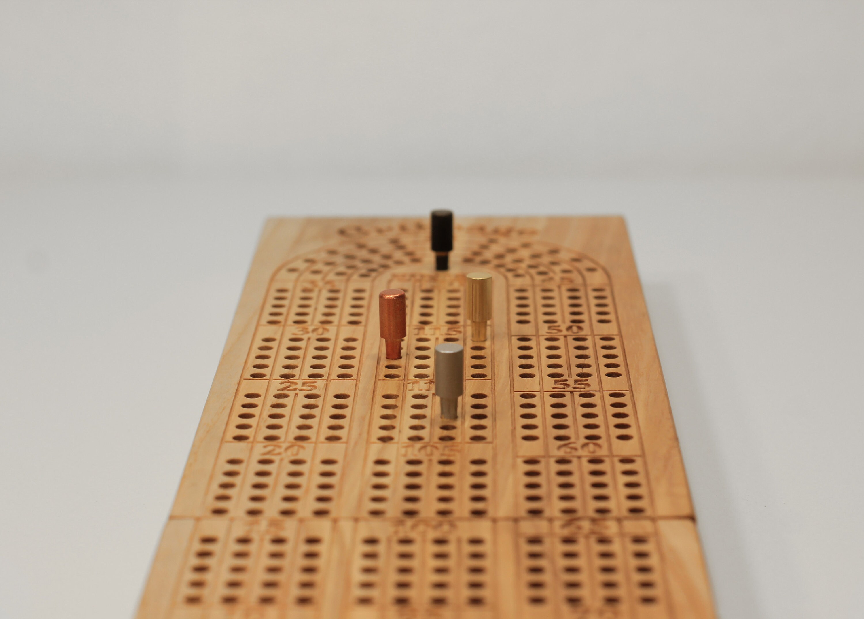 Cribbage Wood Plank. Cribbage. Folding Cribbage 4 Players. Etsy