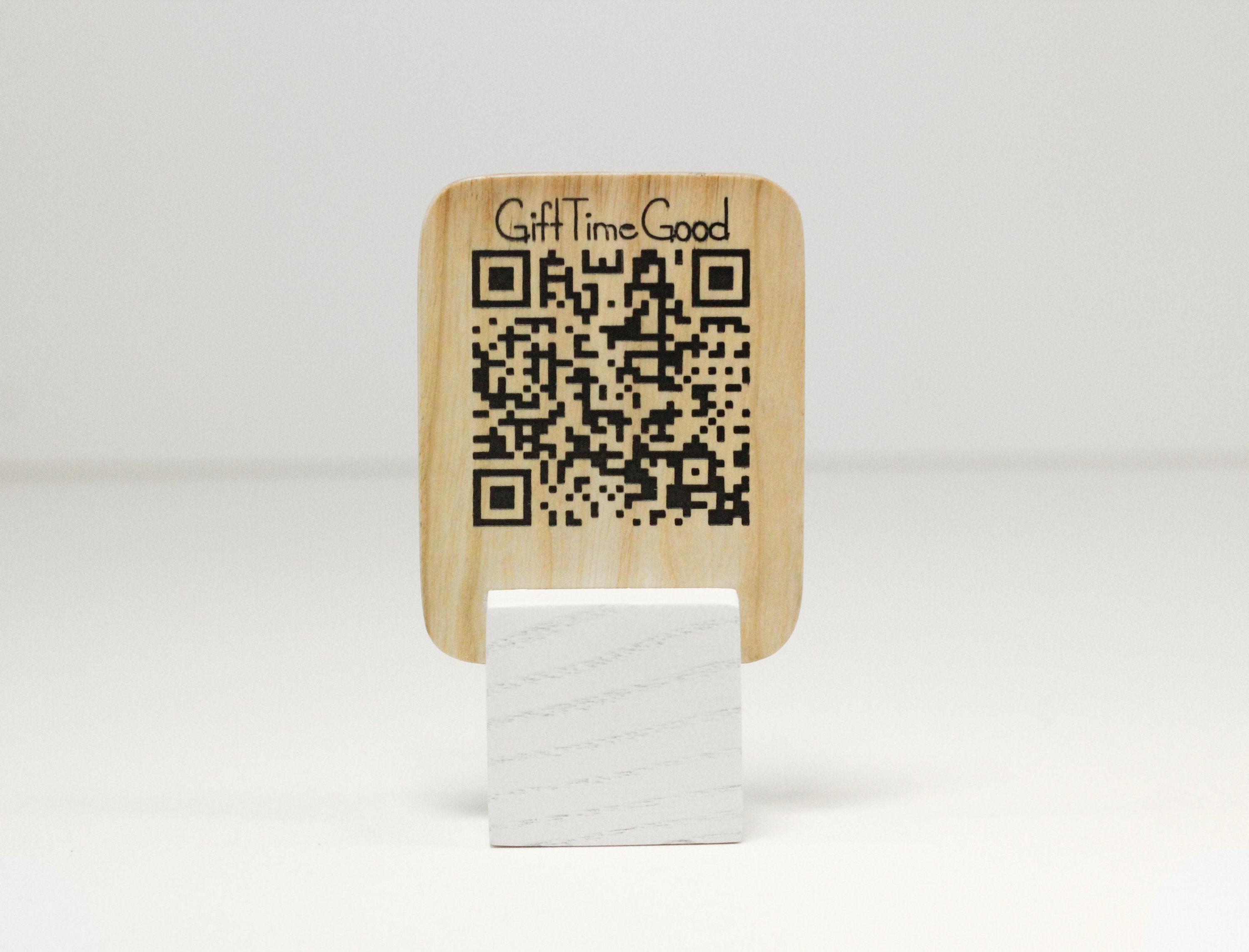 Touch-Free Table Top QR Code Sign For Restaurants, Bars, Café, 3 X ...