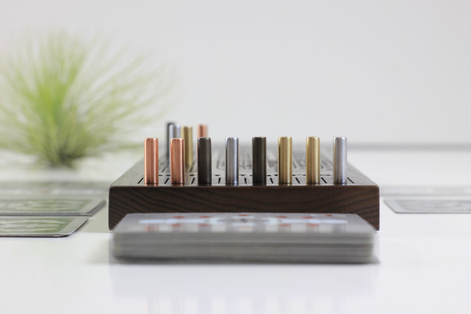 Travel cribbage board