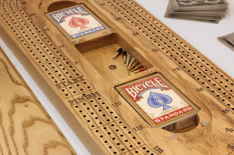 Cribbage Board. Cribbage Wood Plank. Gifts Gifts for Seniors. Etsy