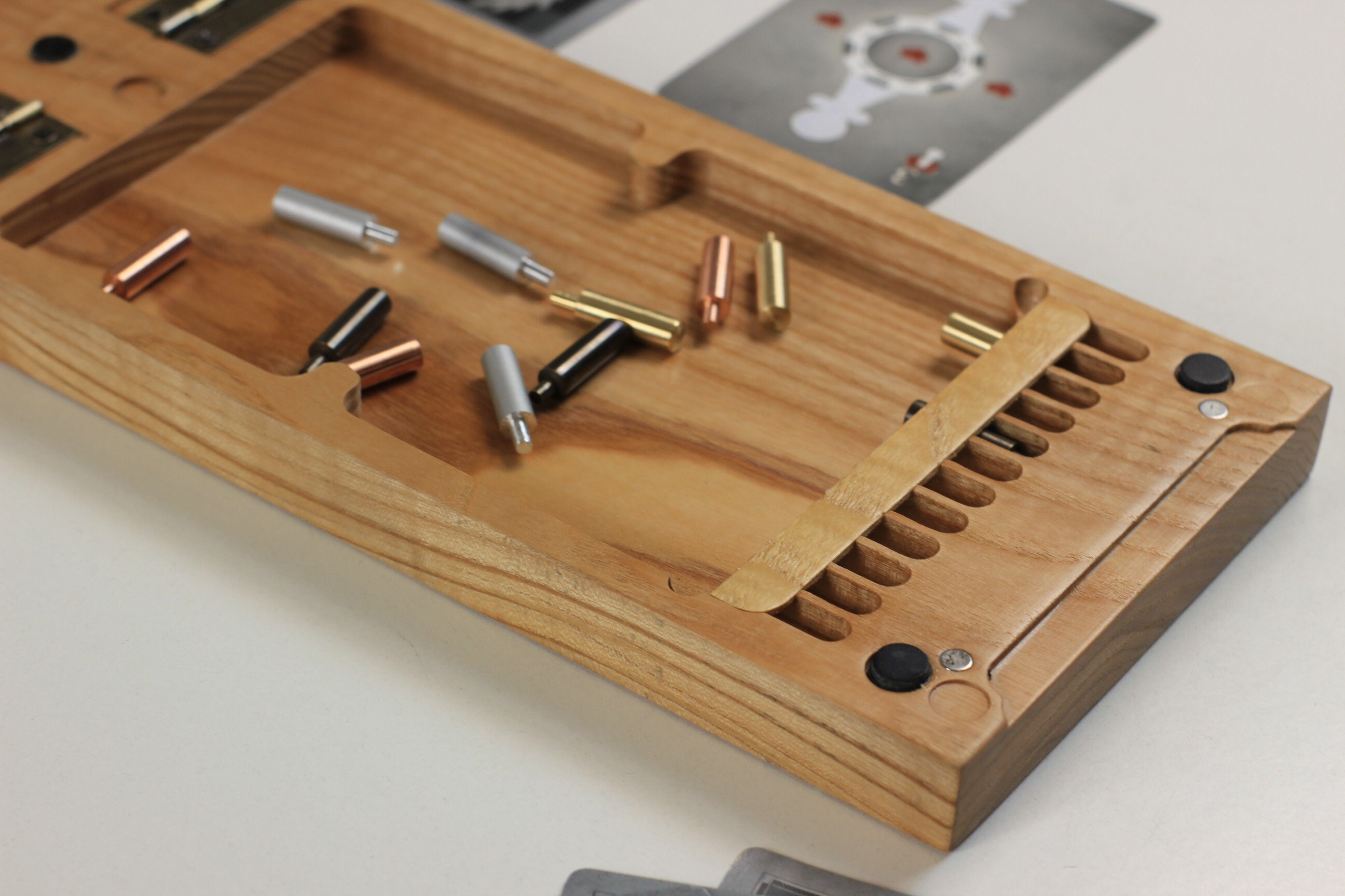 Cribbage Wood Plank. Cribbage. Folding Cribbage 4 Players. Etsy