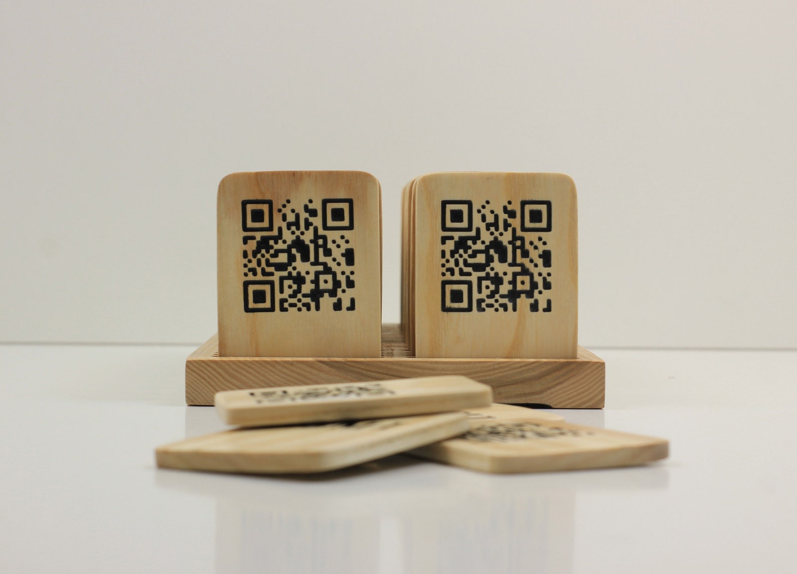 Qr Code Menu Qr Code Stand Menu Cover Qr Code Sign Menu Holder Etsy
