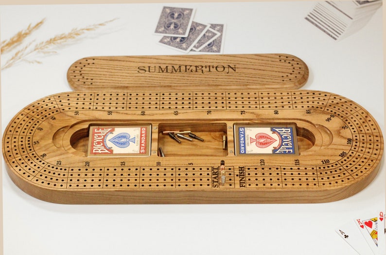Cribbage Board. Cribbage Wood Plank. Gifts Gifts for Seniors. Etsy