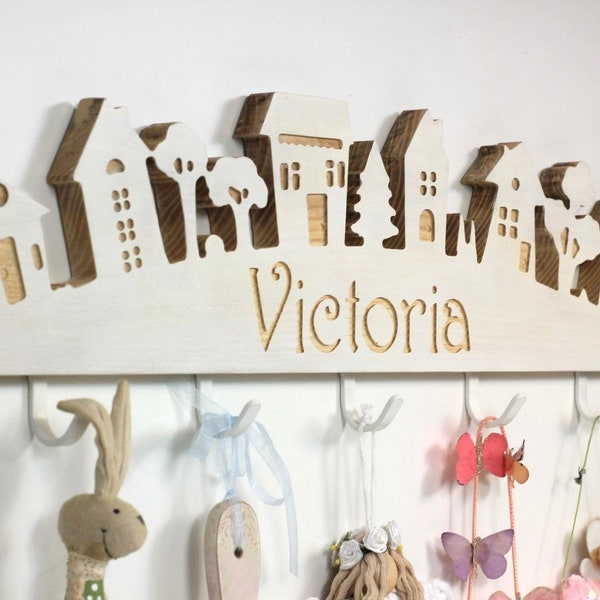 Shelf With Hooks Etsy