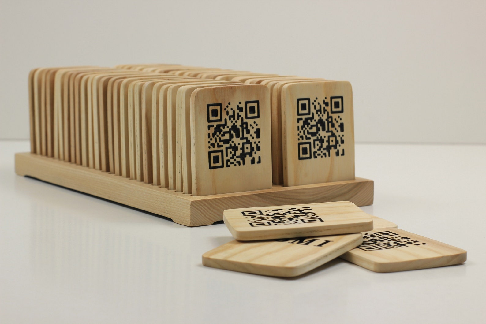 Qr Code Menu Qr Code Stand Menu Cover Qr Code Sign Menu Holder Etsy