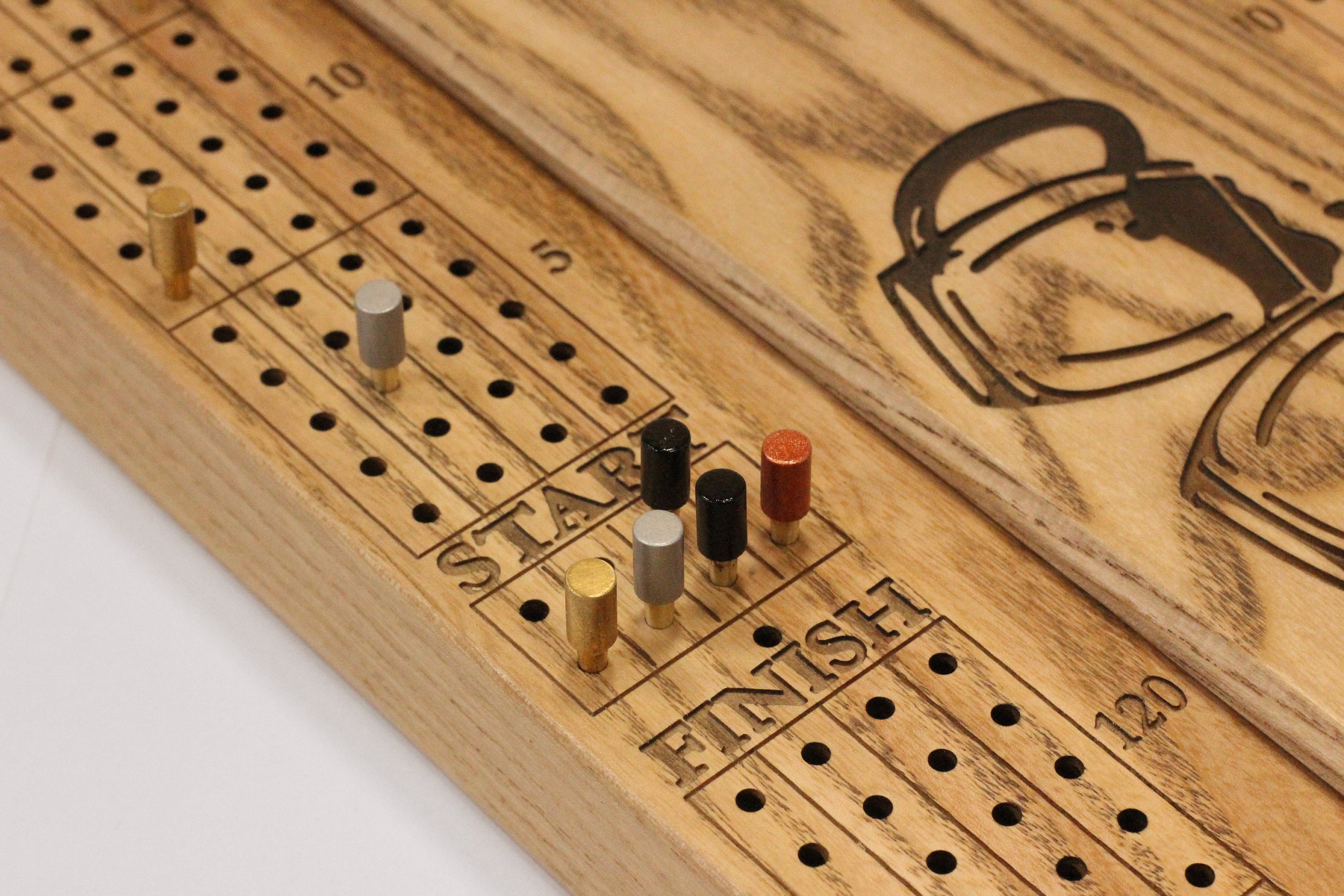 Cribbage Board. Cribbage Wood Plank. Gifts Gifts for Seniors. Etsy