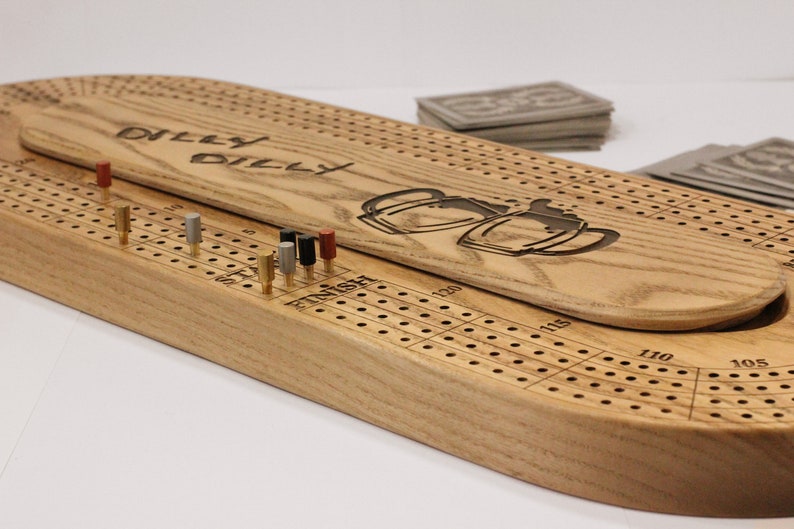 Cribbage Board. Cribbage Wood Plank. Gifts Gifts for Seniors. Etsy