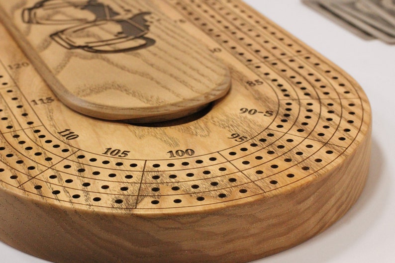 Cribbage Board. Cribbage Wood Plank. Gifts Gifts for Seniors. Etsy