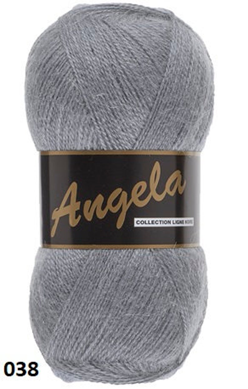 maxi pelote Angela 100gr,500 m, laine et acrylique ,douce et fine 038