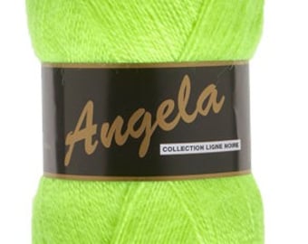 maxi pelote Angela 100gr,500 m, laine et acrylique ,douce et fine